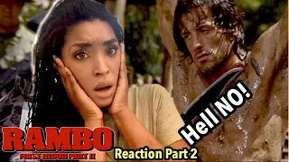 RAMBO FIRST BLOOD PART II (1985) Movie Reaction | First time watch | Part 2 | Emotional