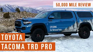 Toyota Tacoma TRD Pro 50,000 mile Long Term Update and Review.