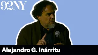 Writer-Director Alejandro G. Iñárritu with Annette Insdorf