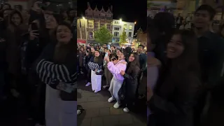 Watch how crowd sang this Bollywood song with me in Leicester UK #shorts