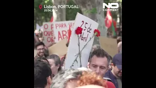 Portugal: Commemoration of 50 years after the revolution #nocomment