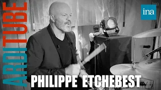 Philippe Etchebest : Démo de batterie chez Thierry Ardisson | INA Arditube