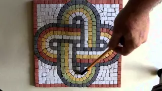 Solomons knot Roman mosaic kit