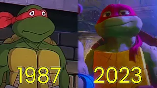 Evolution of Raphael in TMNT Movies & TV (1987-2023)