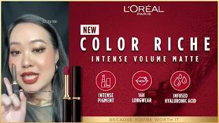 NEW Color Riche 16H Intense Volume Matte Lipstick
