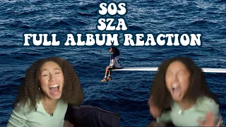 SOS SZA FULL ALBUM REACTION || SEND HELP ASAP WE AINT GONNA SURVIVE 😭🚨