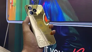 Realme NARZO n53 convert into an I phone gold Limited edition Realme NARZO n53 back