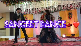 Our Sangeet Dance performance💃🤩| @RajGrover005 @Grovershere