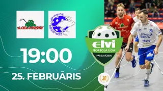 🎥 ELVI florbola līga: Lielvārde/FatPipe - Lekrings (1/4 F, 3. spēle) (25.02.2023)