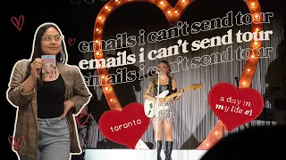 I SAW SABRINA CARPENTER LIVE IN TORONTO! | emails i can’t send tour 💌 | a day in my life ep. 1