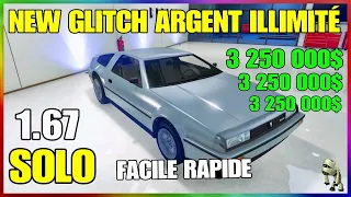 LE MEILLEUR ￼GLITCH ARGENT ILLIMITÉ FACILE RAPIDE SUR GTA 5 ONLINE EN 1.67