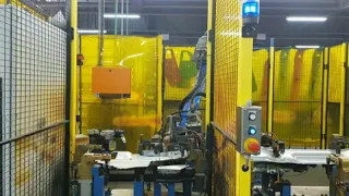 Yaskawa Spot welding Robot cell: Part 1