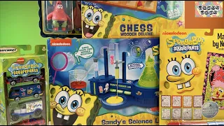 Spongebob SquarePants Collection Unboxing Review l Sandy’s Science Lab ASMR