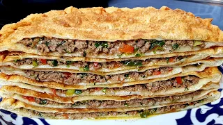 ТУРЕЦКИЙ ПОВАР НАУЧИЛ!!! ВКУСНЫЕ СОЧНЫЕ ЛЕПЁШКИ НА СКОВОРОДЕ/ ГОШТ - НАН