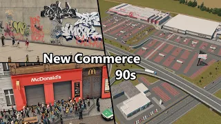 Shopping Center and Downtown Changes - Cities: Skylines - Altengrad 91