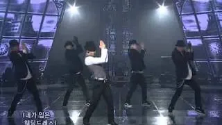 Tae Yang - Wedding dress (태양 - 웨딩드레스) @ SBS Inkigayo 인기가요 091206