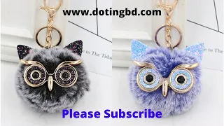 Owl Bag Charm