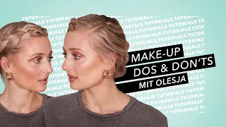 MAKE-UP DO'S & DON'TS  mit Olesja- Diese Schminkfehler solltest du vermeiden I Douglas Cosmetics