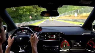 2017 Peugeot 308 GTi 270 vs Cayman GT4   Nurburgring Test   WaoCar