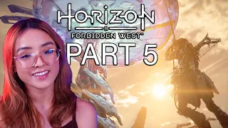 1st Tallneck Cinnabar Sands, Side Quests | Horizon Forbidden West Playthrough Part 5 Very Hard PS5