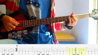 About A Girl – Nirvana – Bass cover with tabs (4k)