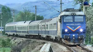 Trenul Regio Express Sighetu Marmației-București Nord/Cluj Napoca în Salva - 14 Aprilie 2024