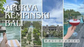 BALI VLOG PART 3 | Living the life at Apurva Kempinski Bali 🌊🌴🍸