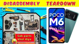 Poco m6 pro 5g Disassembly || Poco M6 Pro 5g Mobile Teardown
