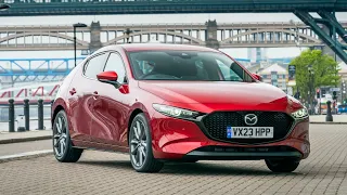 2024 Mazda3 e-Skyactiv G (Soul Red Crystal) - Driving, Exterior & Interior