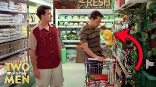 Jake Makes a Mess at the Supermarket | Two and a Half Men