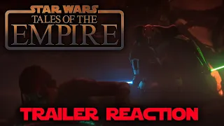 Star Wars: Tales Of The Empire Trailer Reaction | Looks so good!