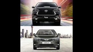 Innova Crysta VS Corolla Altis