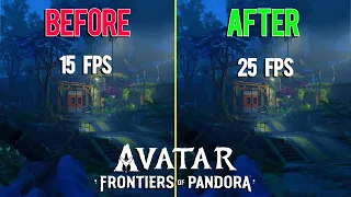 Avatar Frontiers of Pandora | Optimization Guide For Low End GPUs