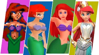 Evolution of Ariel (The Little Mermaid) in Games (2023)