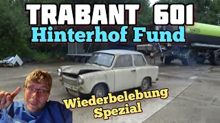 Trabant 601 Hinterhof Fund! ERSTER Motorstart nach über 10 Jahren (inkl. Probefahrt?)