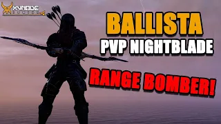 ESO - BALLISTA - PVP Long Ranged Nightblade Bomber Build! - High Isle Chapter Bomb Blade