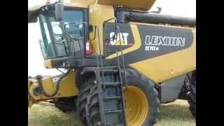 CAT LEXION ПРИСОЕДИНЕНИЕ ЖАТКИ ЧАСТЬ 1