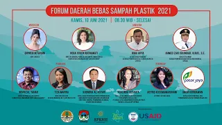 Forum Daerah Bebas Sampah Plastik 2021