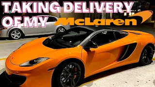 Taking Delivery of my McLaren MP4-12C