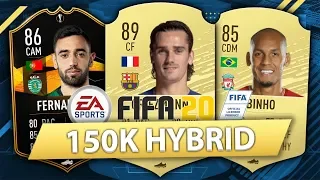 SUPER SWEATY 150K HYBRID w/ TOTGS FERNANDES! FIFA 20 SQUAD BUILDER