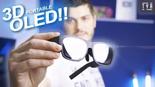 The PORTABLE  201" 3D OLED TV you can actually WEAR!! - TCL RayNeo NXTWEAR S