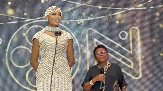 Nollywood Stars’ Osita Iheme & Nancy Isime Hands Over Best Film Award at Ikon Awards 2024