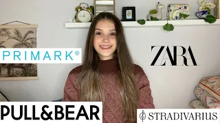 Haul Pull and Bear / Zara / Stradivarius / Primark 🛍️