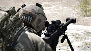 AMERICAN sniper - Sniping in Afghanistan (370m HEADSHOT) US Sniper in Action - ARMA 3: Milsim