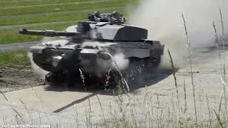 US Military and Friends hold joint Tank live fire exercise in Germany