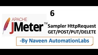 Sampler Http Request (GET/POST/PUT/DELETE) in JMeter - Part -6