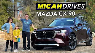 2024 Mazda CX-90 Review | The Smoothest 3-Row Family SUV