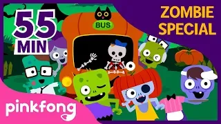 Halloween Zombie Special | +Compilation | Halloween Songs | Pinkfong Songs for Children