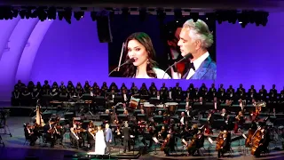 Andrea Bocelli Duet Live in Concert The Hollywood Bowl Los Angeles California USA June 16, 2022