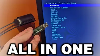 35 LINUX DISTROS ON ONE USB (netboot.xyz)